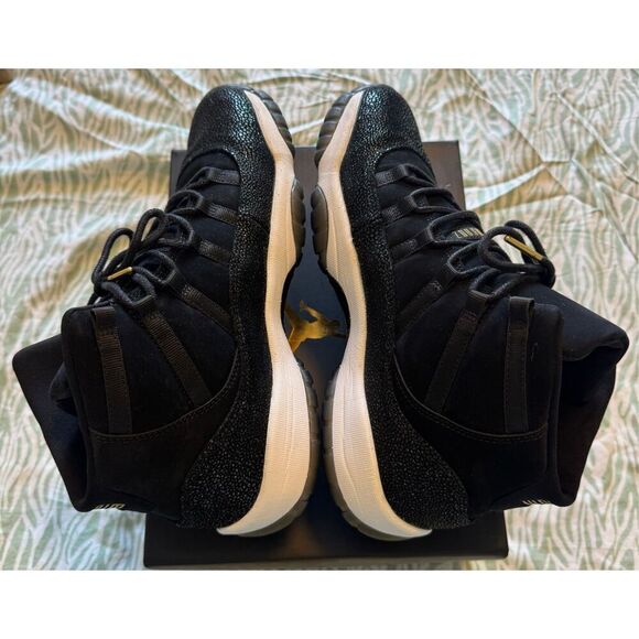 Nike Air Jordan 11 Size 8.5 Youth 10 Women Premium GS Heiress Used 852625-030 - Picture 5 of 8